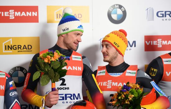 Санный спорт. Чемпионат мира. Двойки