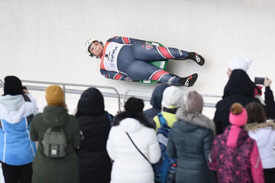 Санный спорт. Чемпионат мира. Женщины