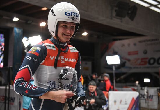 Санный спорт. Чемпионат мира. Женщины