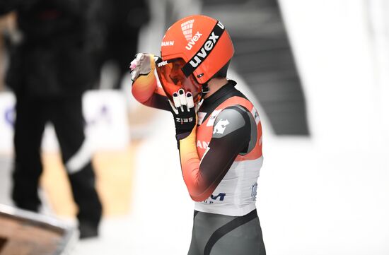 Санный спорт. Чемпионат мира. Женщины