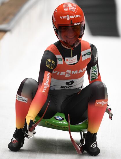 Санный спорт. Чемпионат мира. Женщины