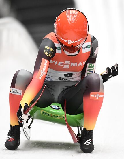 Санный спорт. Чемпионат мира. Женщины