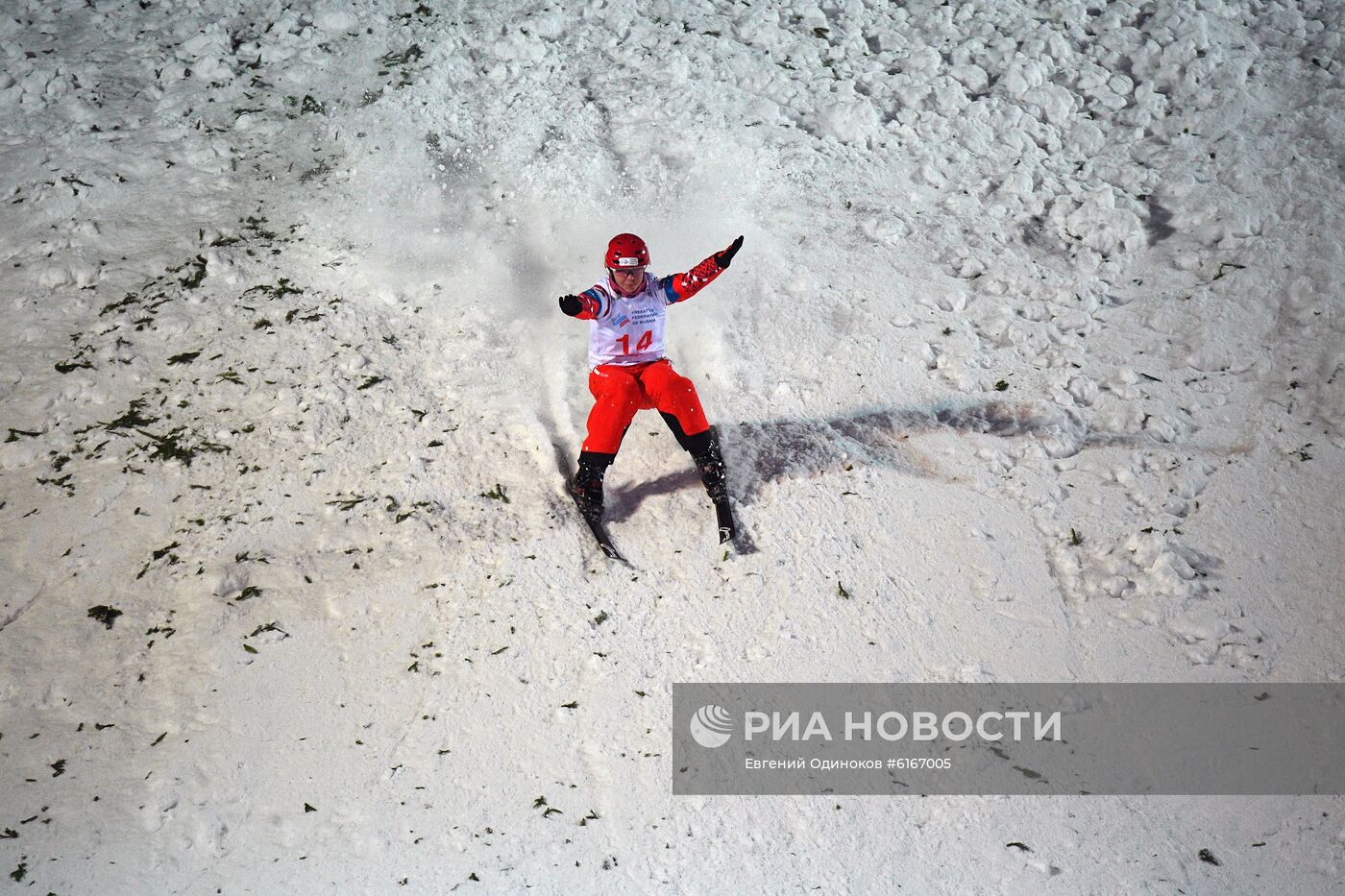 Фристайл. Этап КМ. Лыжная акробатика