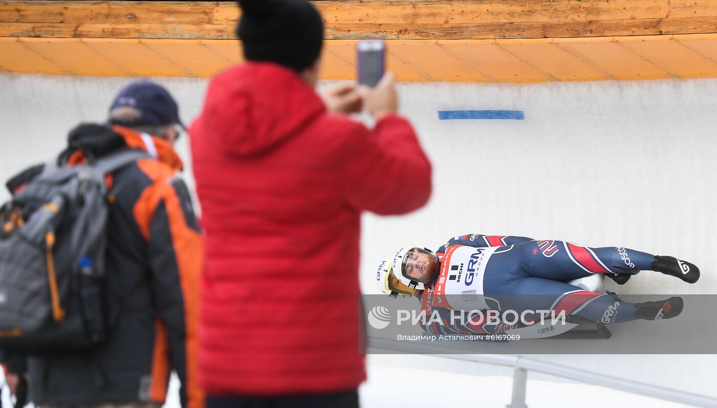 Санный спорт. Чемпионат мира. Двойки