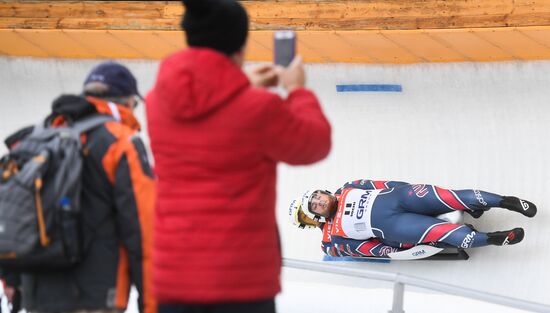 Санный спорт. Чемпионат мира. Двойки