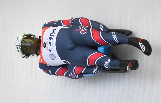 Санный спорт. Чемпионат мира. Двойки