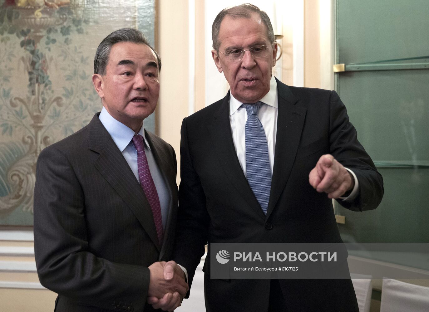 Визит главы МИД РФ С. Лаврова в Германию