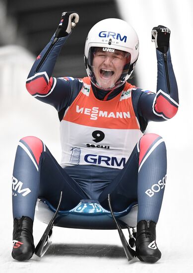 Санный спорт. Чемпионат мира. Женщины