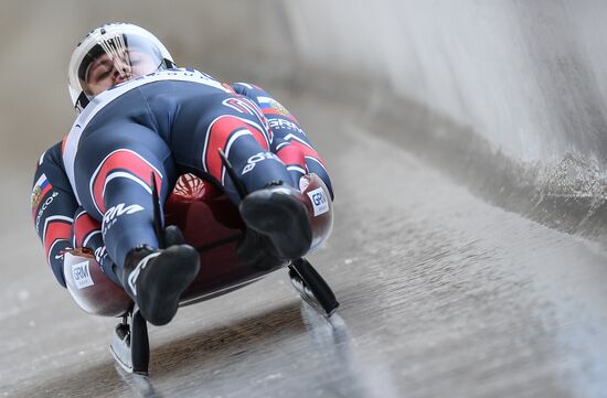 Санный спорт. Чемпионат мира. Двойки