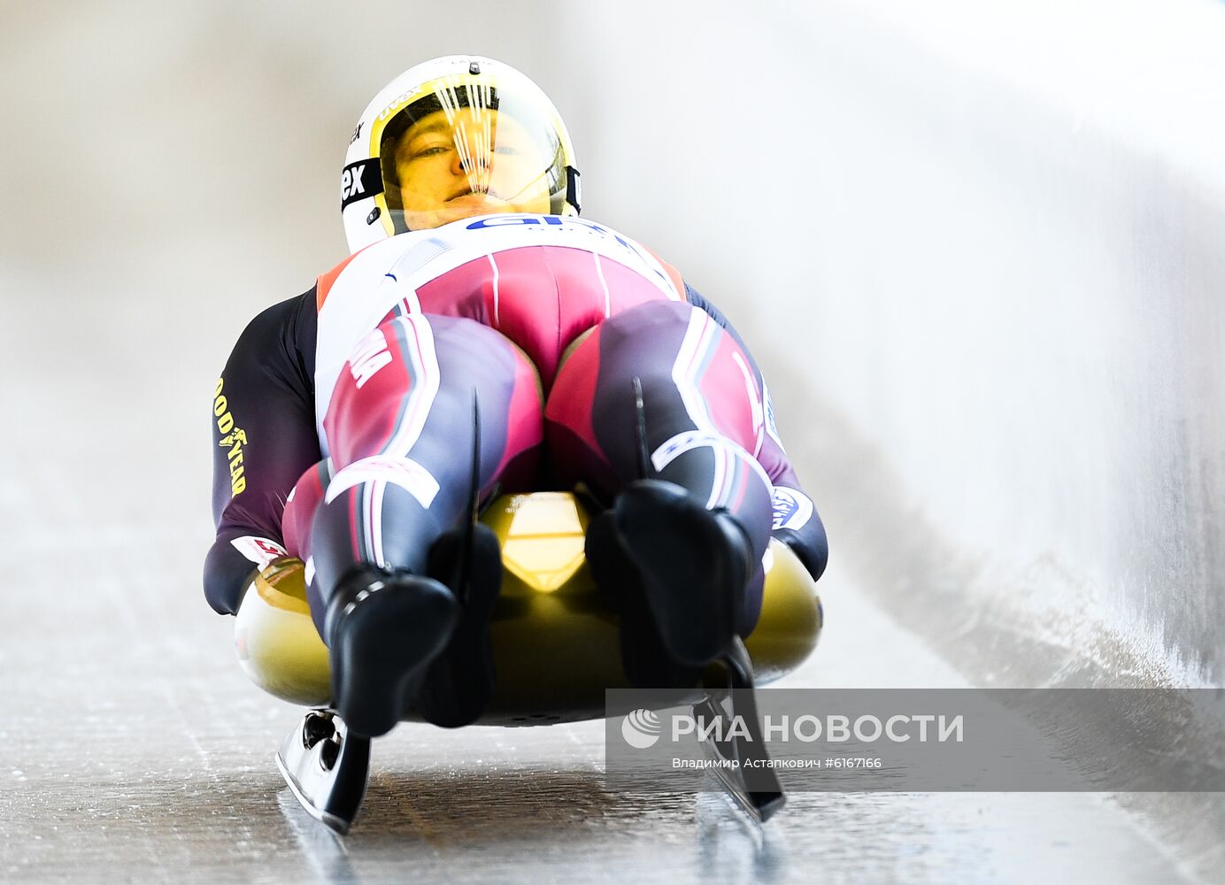 Санный спорт. Чемпионат мира. Двойки