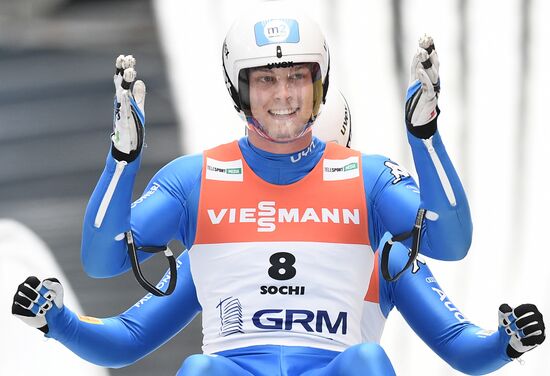 Санный спорт. Чемпионат мира. Двойки