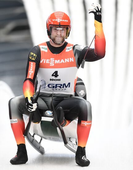 Санный спорт. Чемпионат мира. Двойки