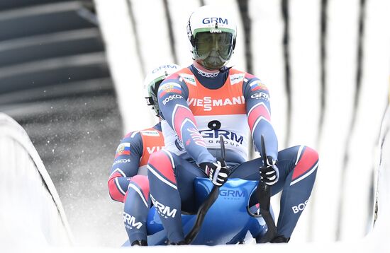 Санный спорт. Чемпионат мира. Двойки