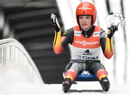 Санный спорт. Чемпионат мира. Женщины