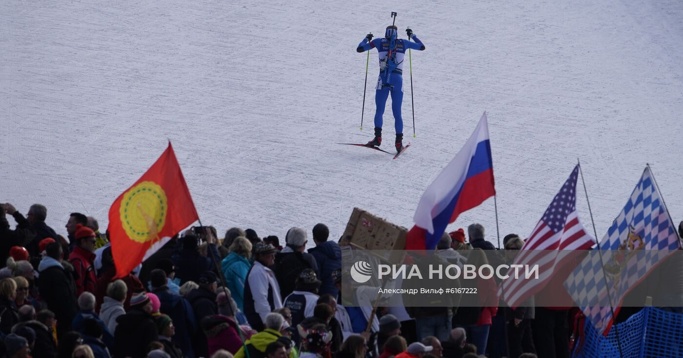 Биатлон. Чемпионат мира. Мужчины. Спринт