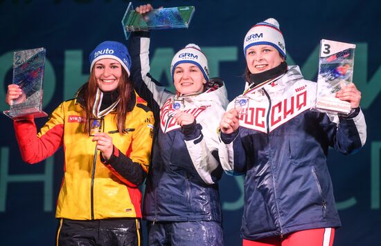 Санный спорт. Чемпионат мира. Женщины