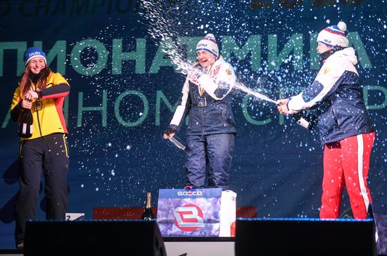 Санный спорт. Чемпионат мира. Женщины