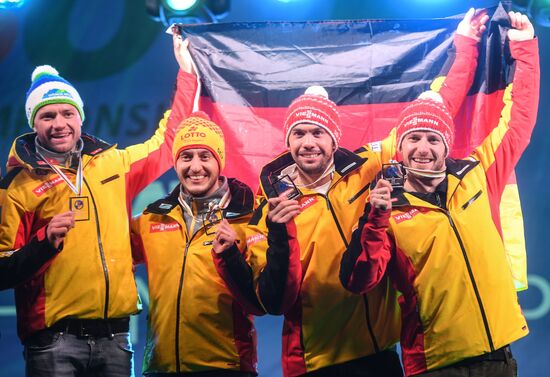 Санный спорт. Чемпионат мира. Двойки