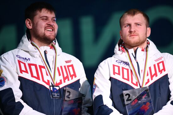 Санный спорт. Чемпионат мира. Двойки