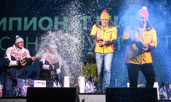 Санный спорт. Чемпионат мира. Двойки