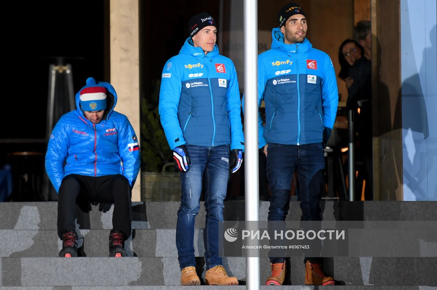 Биатлон. Чемпионат мира. Мужчины. Спринт. Церемония награждения