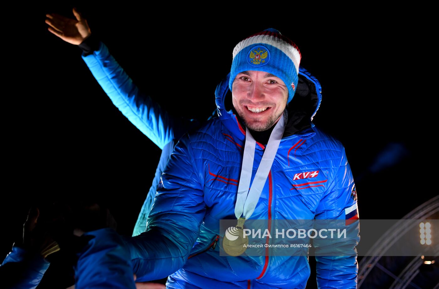 Биатлон. Чемпионат мира. Мужчины. Спринт. Церемония награждения