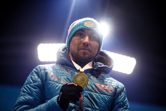 Биатлон. Чемпионат мира. Мужчины. Спринт. Церемония награждения