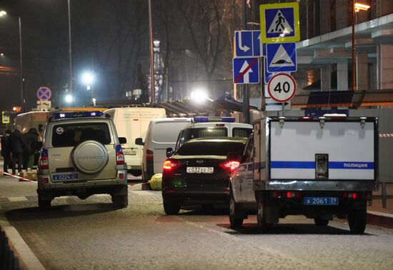 Ситуация на месте стрельбы в Калининграде