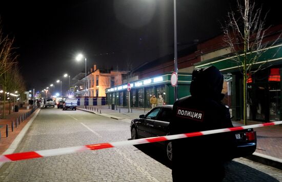 Ситуация на месте стрельбы в Калининграде