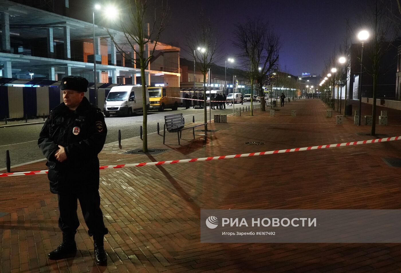 Ситуация на месте стрельбы в Калининграде