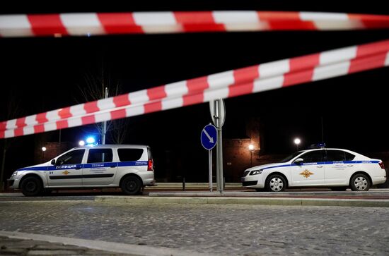 Ситуация на месте стрельбы в Калининграде