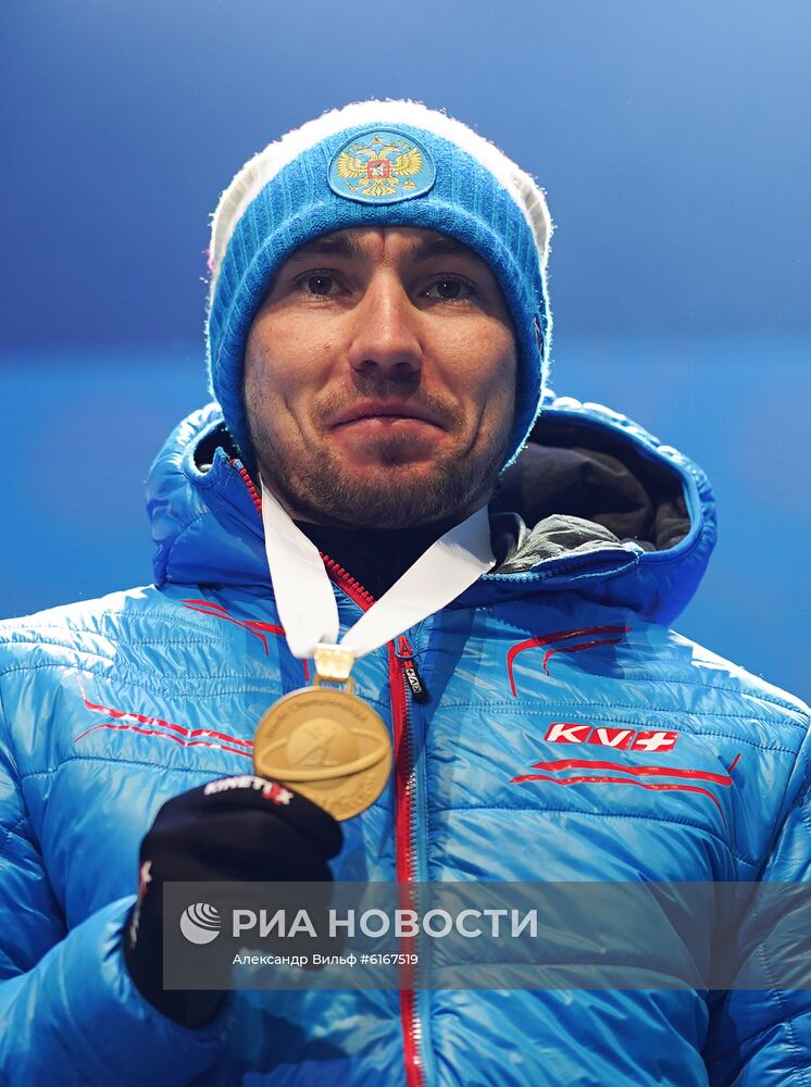 Биатлон. Чемпионат мира. Мужчины. Спринт. Церемония награждения