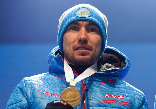 Биатлон. Чемпионат мира. Мужчины. Спринт. Церемония награждения