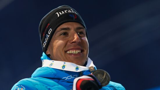 Биатлон. Чемпионат мира. Мужчины. Спринт. Церемония награждения