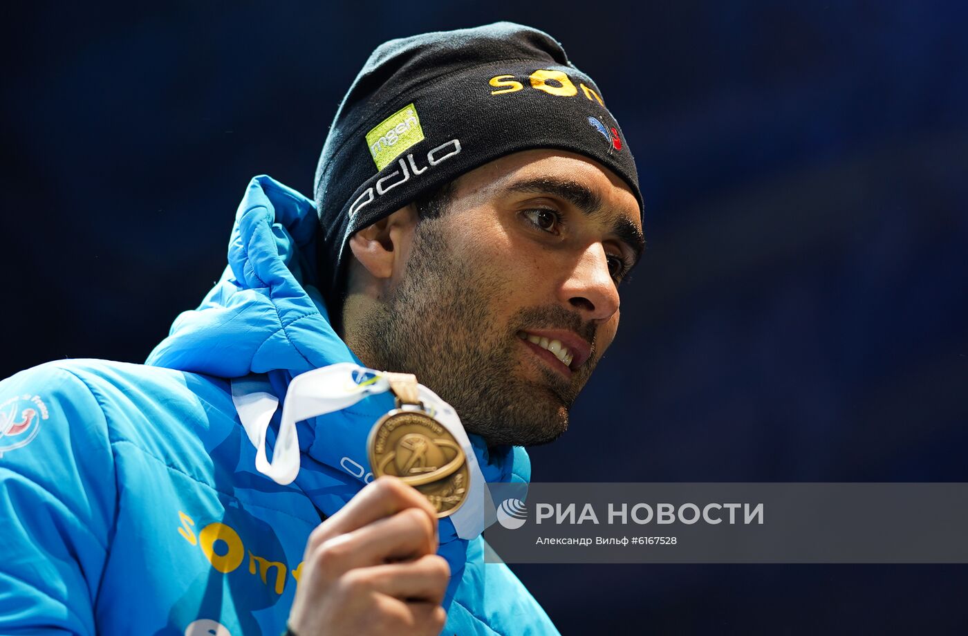 Биатлон. Чемпионат мира. Мужчины. Спринт. Церемония награждения