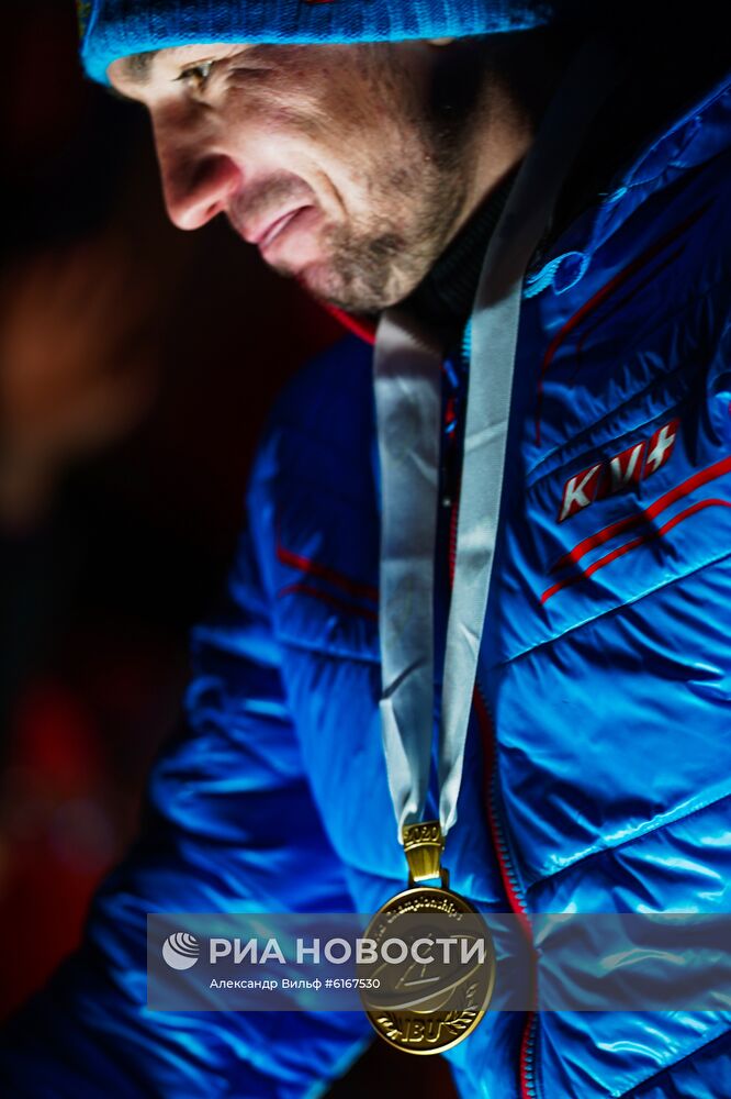 Биатлон. Чемпионат мира. Мужчины. Спринт. Церемония награждения