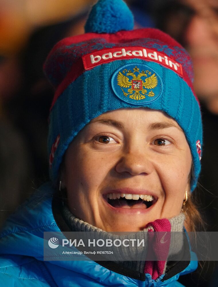Биатлон. Чемпионат мира. Мужчины. Спринт. Церемония награждения