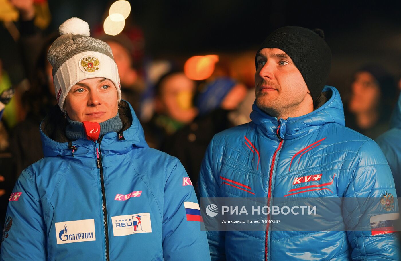 Биатлон. Чемпионат мира. Мужчины. Спринт. Церемония награждения