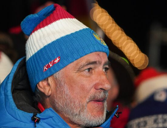 Биатлон. Чемпионат мира. Мужчины. Спринт. Церемония награждения