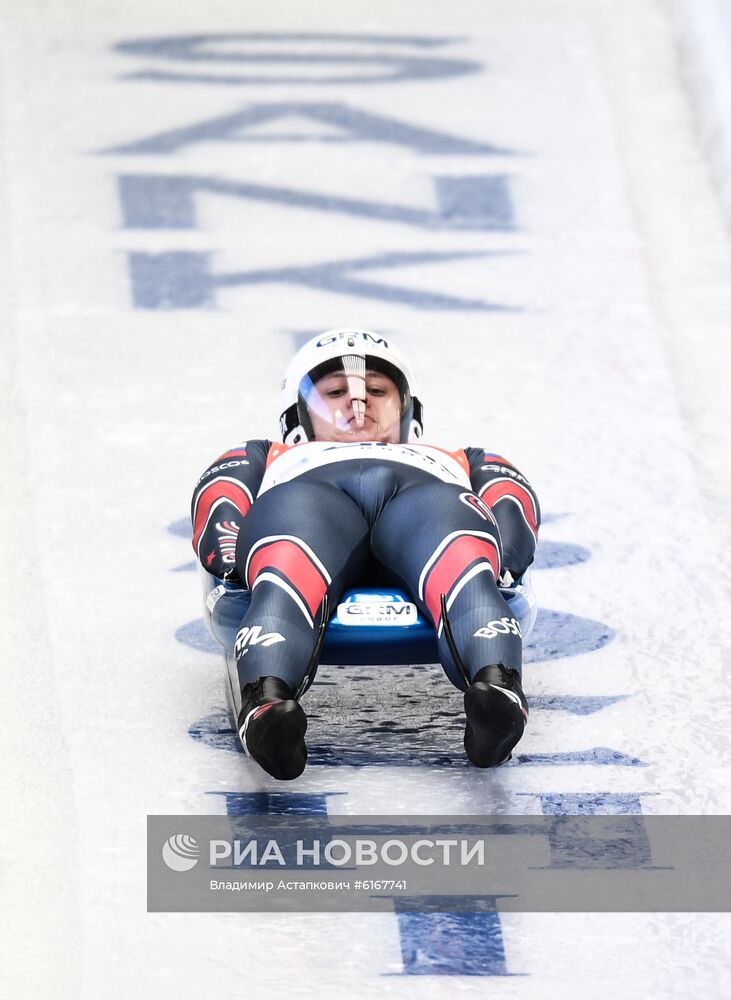 Санный спорт. Чемпионат мира. Мужчины