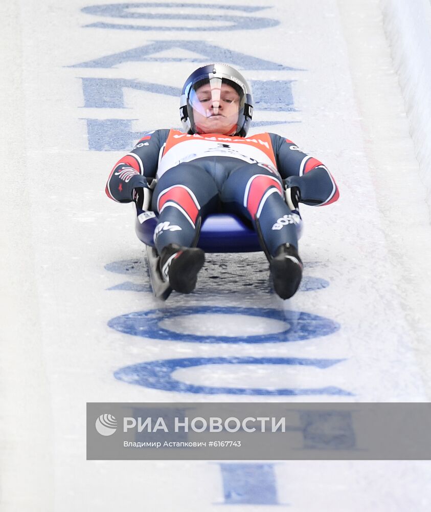 Санный спорт. Чемпионат мира. Мужчины