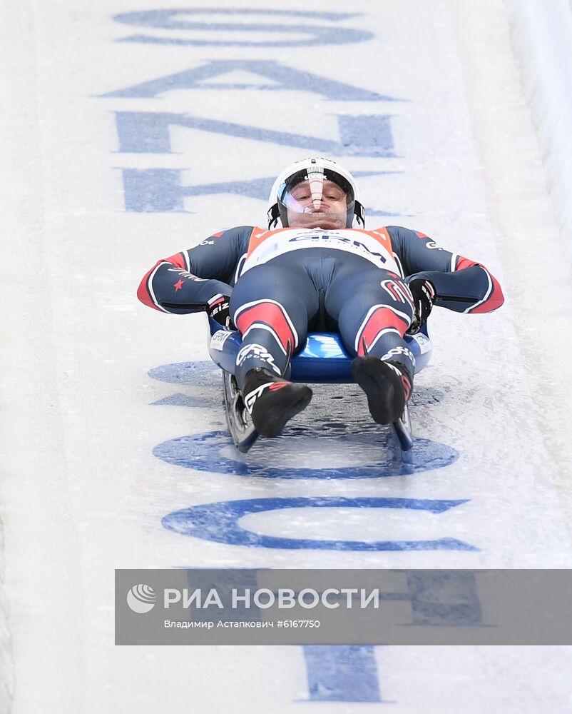 Санный спорт. Чемпионат мира. Мужчины