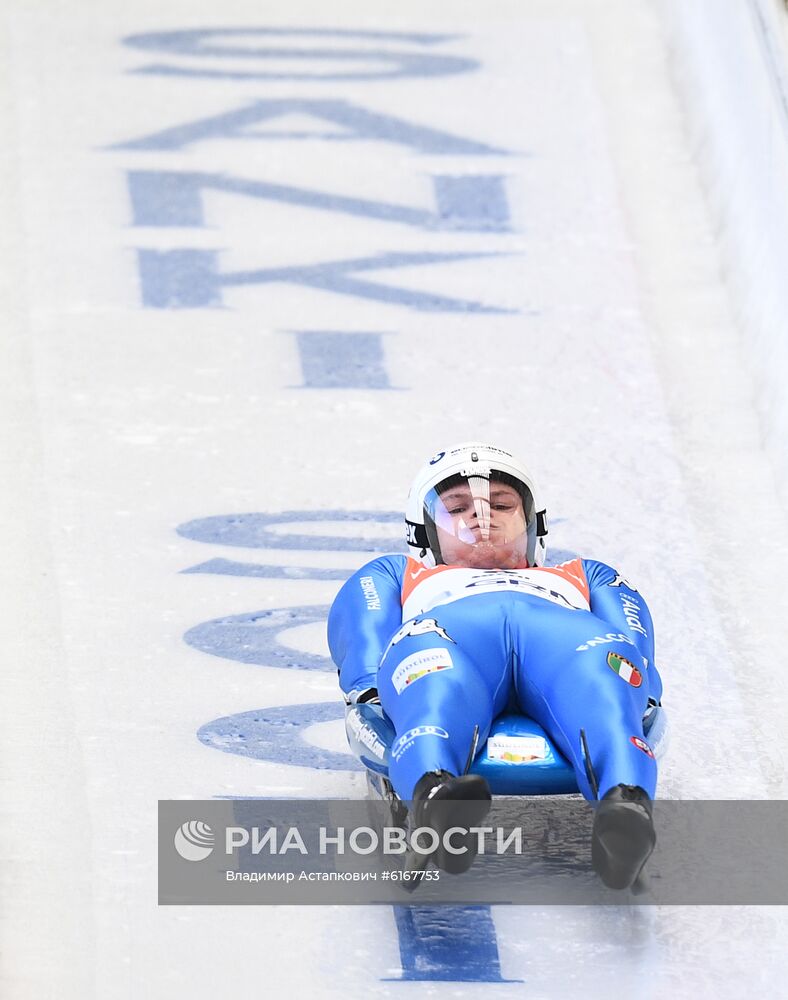 Санный спорт. Чемпионат мира. Мужчины