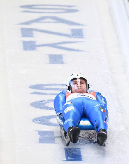 Санный спорт. Чемпионат мира. Мужчины