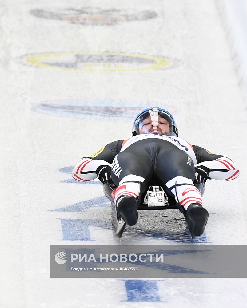 Санный спорт. Чемпионат мира. Мужчины