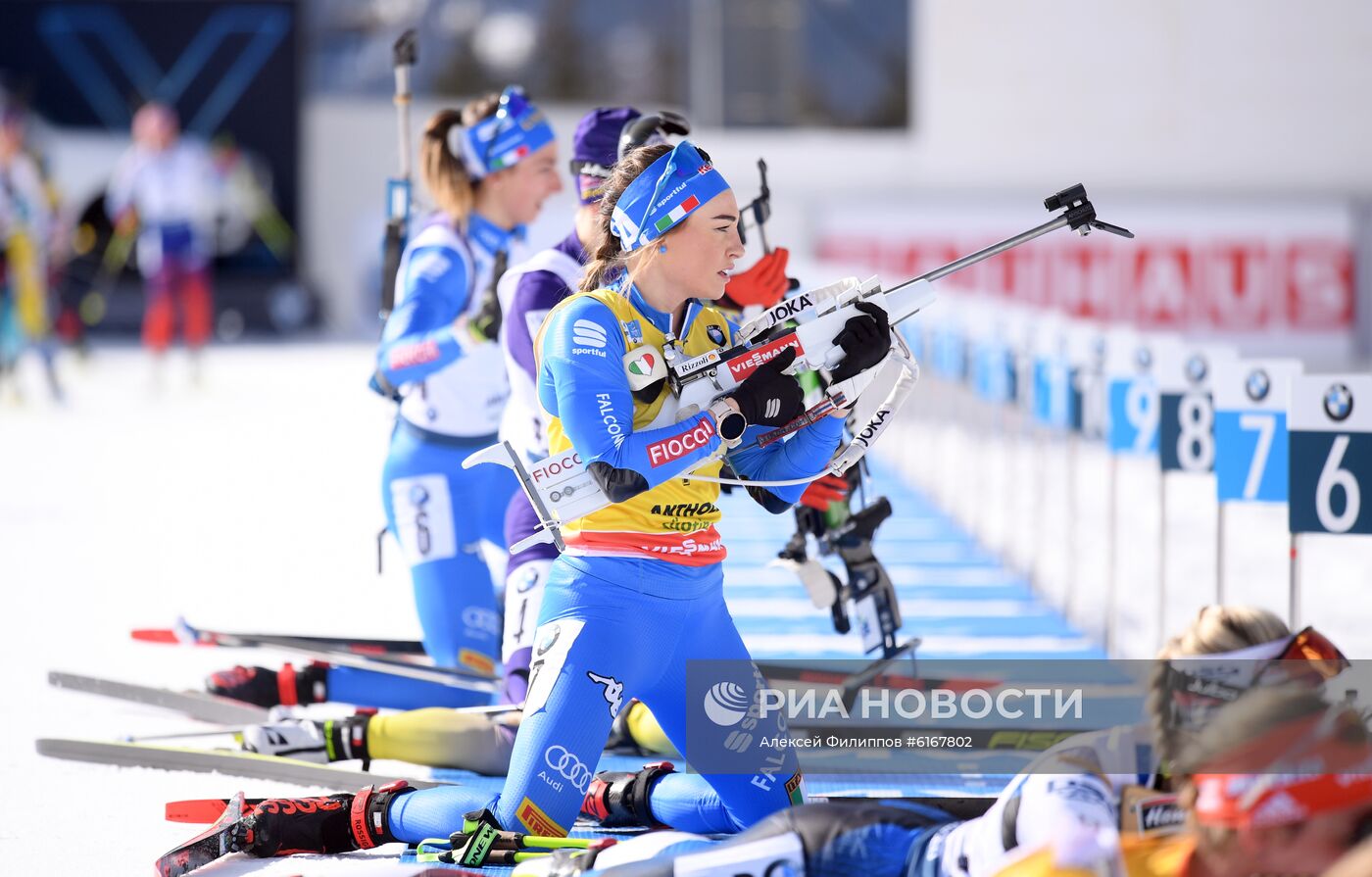 Биатлон. Чемпионат мира. Женщины. Гонка преследования