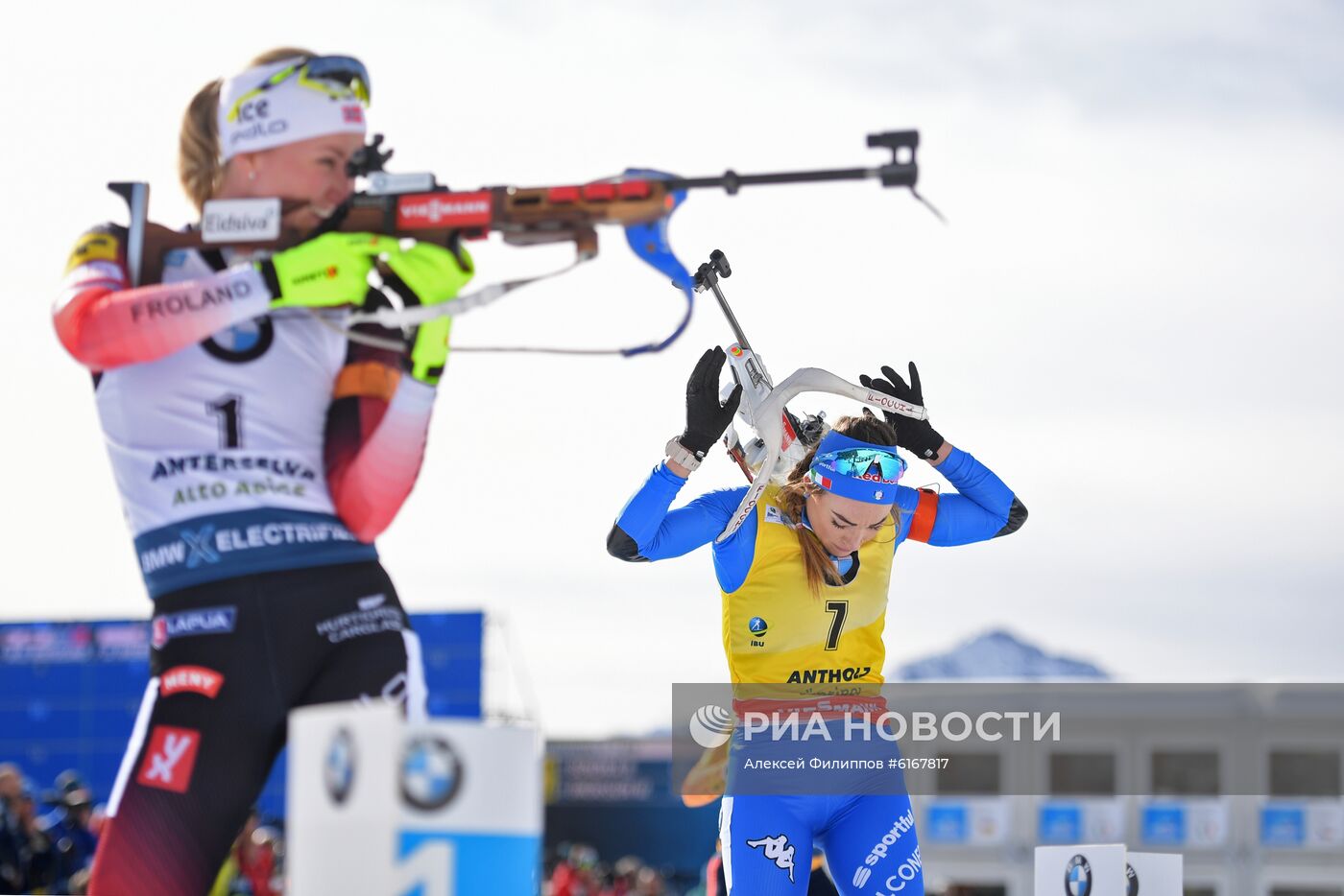 Биатлон. Чемпионат мира. Женщины. Гонка преследования