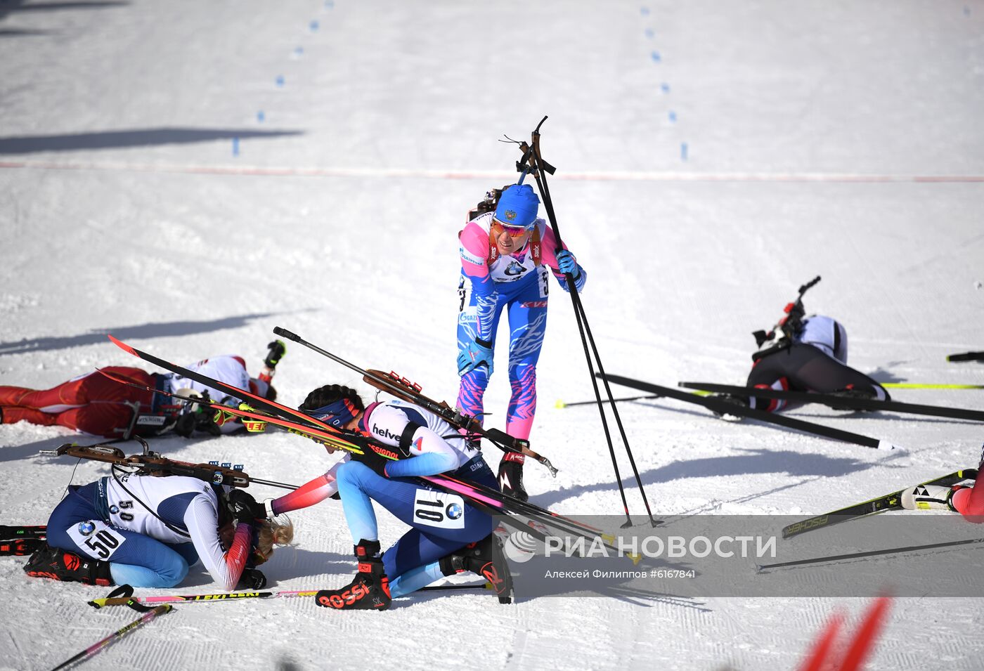 Биатлон. Чемпионат мира. Женщины. Гонка преследования