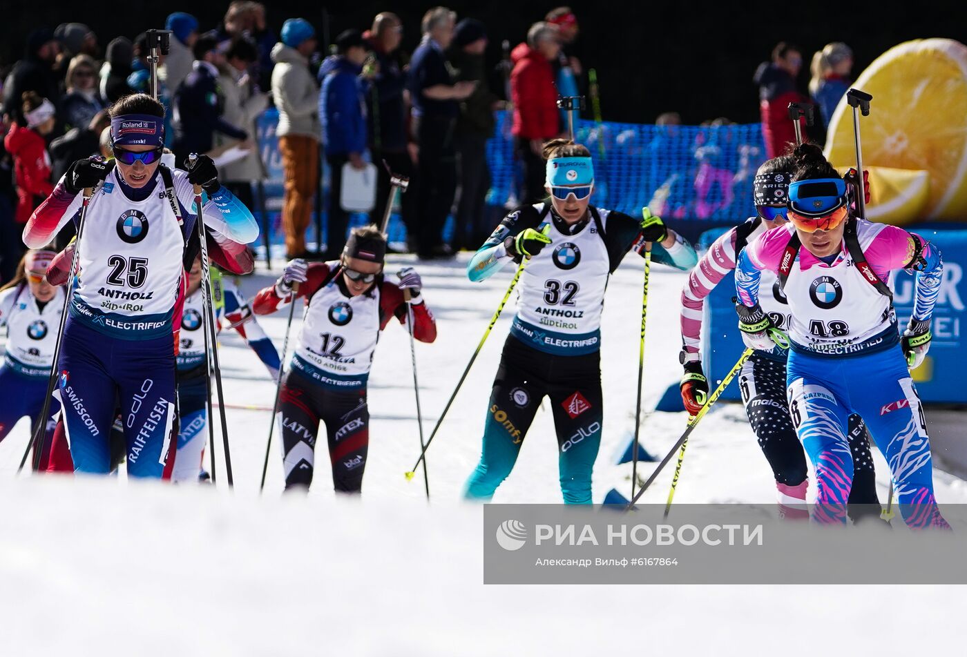 Биатлон. Чемпионат мира. Женщины. Гонка преследования