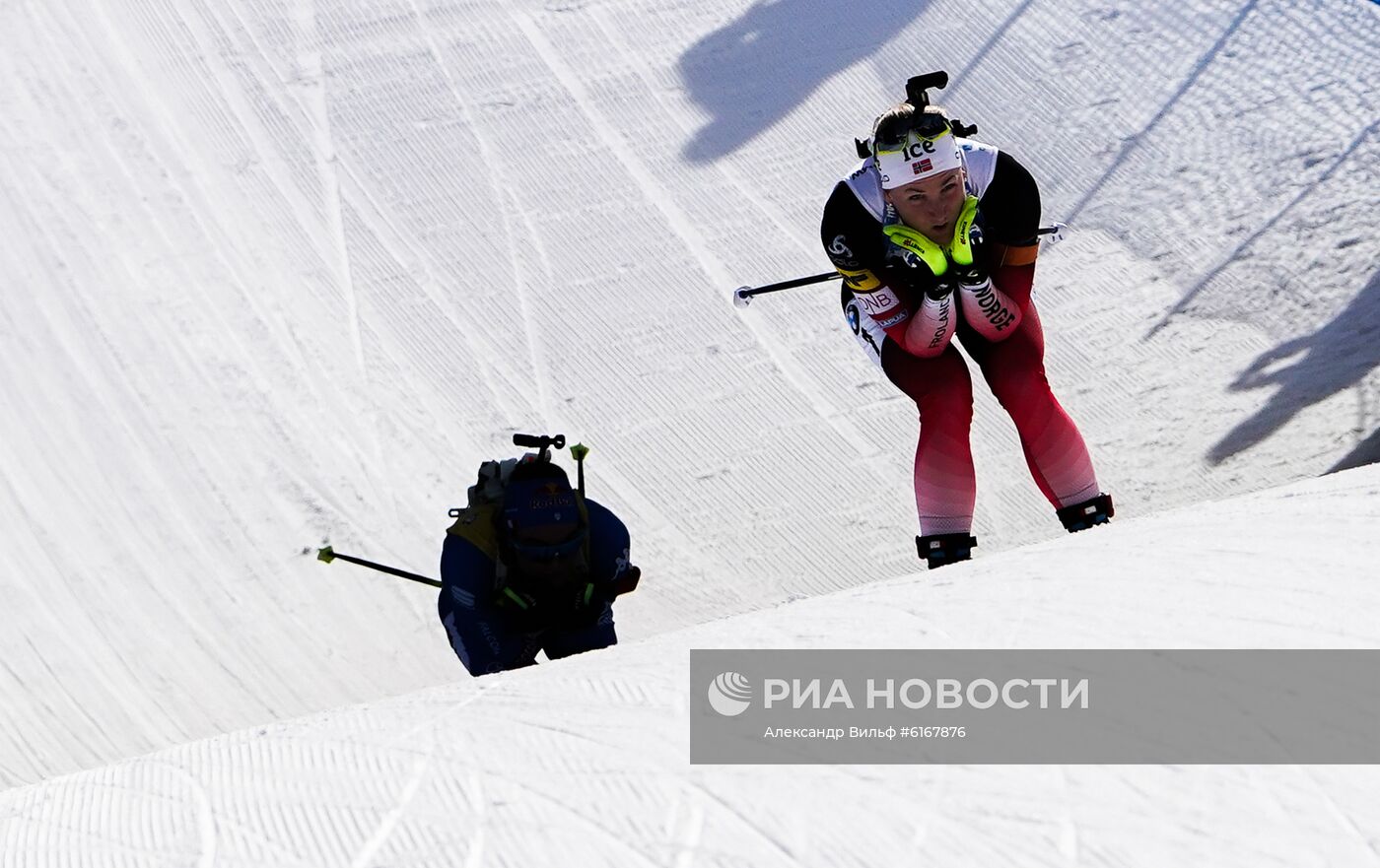 Биатлон. Чемпионат мира. Женщины. Гонка преследования